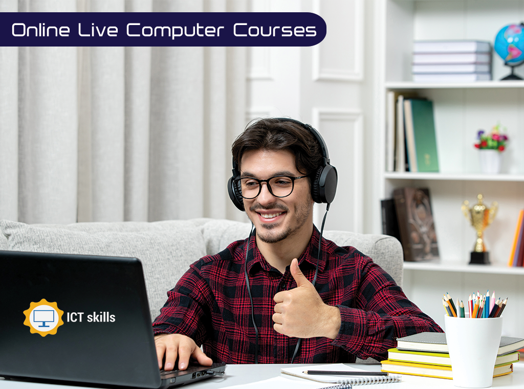 Online Live Computer Courses by ICT Skills India